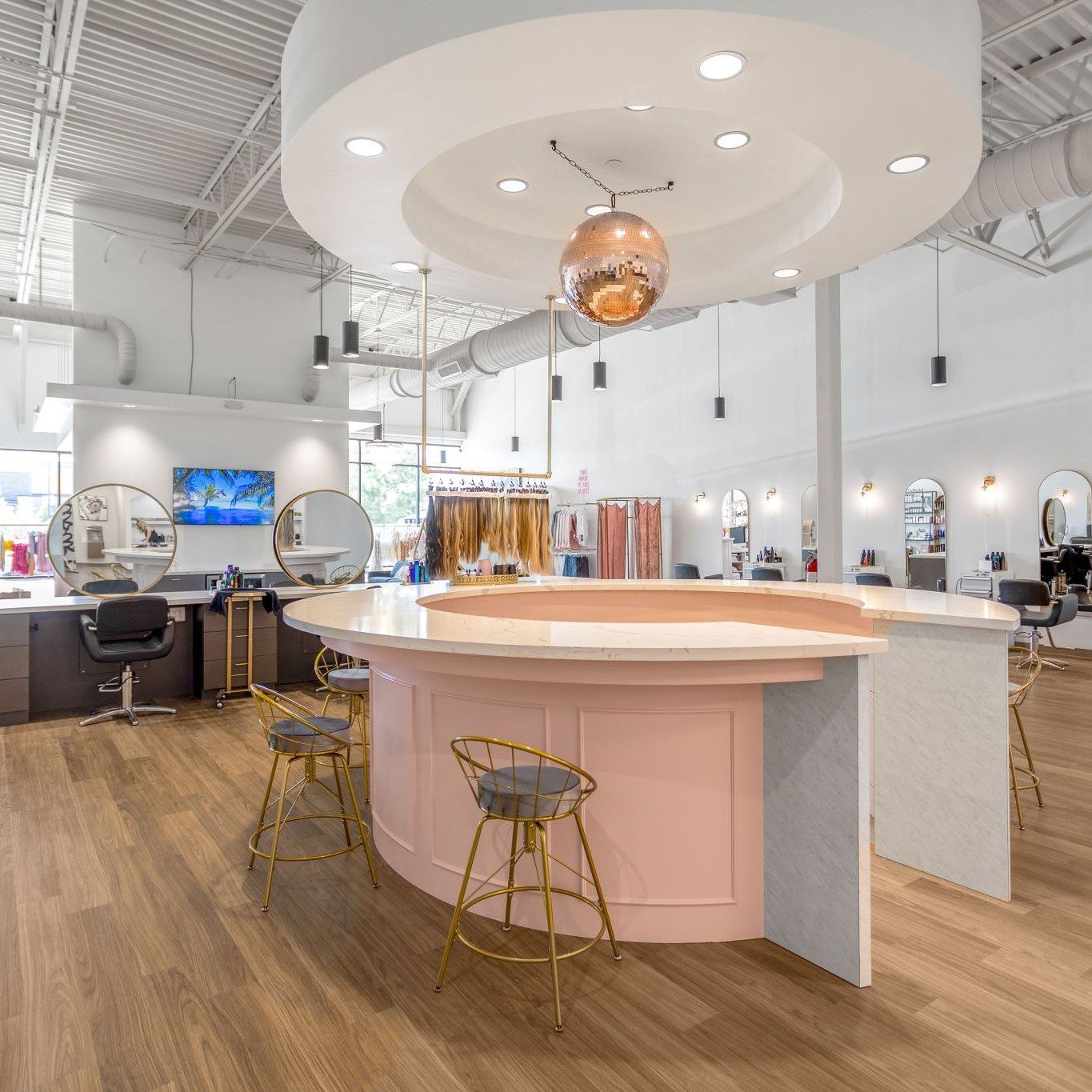 The Beauty Lounge Conroe TX Commercial Painting Project